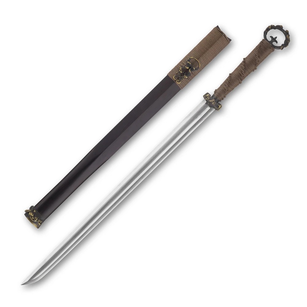 foto Kawashima Replika tradi�n� ��nsk� �avle Han Dao z p�ekl�dan� oceli, s d�ev�nou pochvou